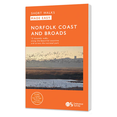 Norfolk Coast & Broads - OS Short Walks Made Easy front cover