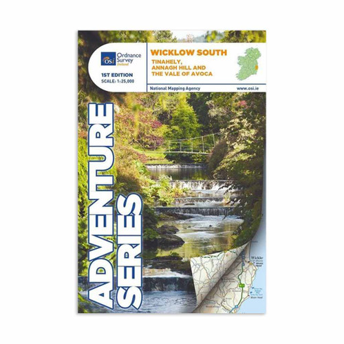 Front cover of Wicklow South: OSI Adventure Series Map