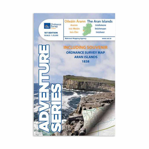 Front cover of The Aran Islands
: OSI Adventure Series Map