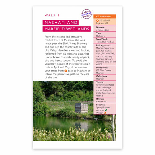 A page excerpt from Nidderdale & Wharfedale - OS Short Walks Made Easy