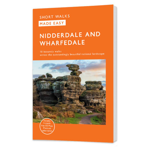 Nidderdale & Wharfedale Short Walks Made Easy Guidebook front cover