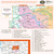 Rear orange cover of OS Explorer Map OL 1 The Peak District: Dark Peak Area showing the area covered by the map