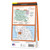 Rear orange cover of OS Explorer Map OL 41 Forest of Bowland showing the area covered by the map and the wider area