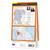 Rear orange cover of OS Explorer Map OL 7 The English Lakes, South-Eastern Area showing the area covered by the map and the wider area