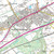 Close-up of the map showing Auchterarder on OS Explorer Map OL 47 Crieff, Comrie & Glen Artney