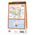 Rear orange cover of OS Explorer Map OL 20 South Devon showing the area covered by the map and the wider area