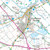 Close-up of the map showing Sturminster Marshall on OS Explorer Map 118 Shaftesbury & Cranborne Chase