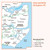 Rear orange cover of OS Explorer Map 176 Blackwater Estuary showing the area covered by the map