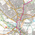 Close-up of the map showing Chesham on OS Explorer Map 181 Chiltern Hills North