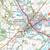 Close-up of the map showing Rhayader on OS Explorer Map 200 Llandrindod Wells & Elan Valley