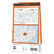 Rear orange cover of OS Explorer Map 225 Huntingdon & St Ives showing the area covered by the map and the wider area