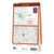 Rear orange cover of OS Explorer Map 244 Cannock Chase & Chasewater showing the area covered by the map and the wider area