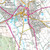 Close-up of the map showing Ruthin on OS Explorer Map 256 Wrexham & Llangollen