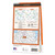Rear orange cover of OS Explorer Map 259 Derby showing the area covered by the map and the wider area