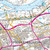 Close-up of the map on OS Explorer Map 306 Middlesbrough & Hartlepool