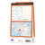 Rear orange cover of OS Explorer Map 321 Nithsdale & Dumfries showing the area covered by the map and the wider area