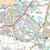 Close-up of the map showing Alloway on OS Explorer Map 326 Ayr & Troon