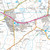 Close-up of the map showing Coylton on OS Explorer Map 327 Cumnock & Dalmellington