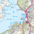 Close-up of the map on OS Explorer Map 359 Oban, Kerrera & Loch Melfort