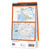 Rear orange cover of OS Explorer Map 374 Isle of Mull North & Tobermory showing the area covered by the map and the wider area