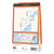 Rear orange cover of OS Explorer Map 382 Arbroath, Montrose & Carnoustie showing the area covered by the map and the wider area