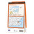 Rear orange cover of OS Explorer Map 163 Gravesend & Rochester showing the area covered by the map and the wider area