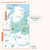 Rear orange cover of OS Explorer Map 447 Ben Hope, Ben Loyal & Kyle of Tongue showing the area covered by the map