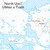 Close-up of the map on OS Explorer Map 454 North Uist & Berneray