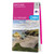 Pink front cover of OS Landranger Map 1 Shetland - Unst, Yell & Fetlar