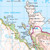 Close-up of the map on OS Landranger Map 24 Raasay & Applecross