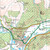 Close-up of the map on OS Landranger Map 44 Ballater & Glen Clova