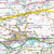 Close-up of the map on OS Landranger Map 87 Hexham & Haltwhistle