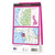 Rear pink cover of OS Landranger Map 89 West Cumbria showing the area covered by the map and the wider area