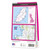 Rear pink cover of OS Landranger Map 95 Isle of Man showing the area covered by the map and the wider area