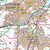 Close-up of the map on OS Landranger Map 120 Mansfield & Worksop