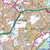 Map of Nottingham & Loughborough