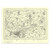 Authentic reproduction of Ordnance Survey map of Bath 1896-1904 with a yellow tint background