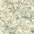 Close up of authentic reproduction of Ordnance Survey map of Macclesfield 1896-1904 with a yellow tint background