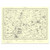 Authentic reproduction of Ordnance Survey map of Grantham 1896-1904 with a yellow tint background