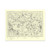 Authentic reproduction of Ordnance Survey map of Burton Upon Trent 1896-1904 with a yellow tint background