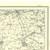 Close up of Authentic reproduction of Ordnance Survey map of Morpeth 1896-1904 with a yellow tint background