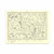 Authentic reproduction of Ordnance Survey map of Bourne 1896-1904 with a yellow tint background