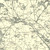 Close up of Authentic reproduction of Ordnance Survey map of Fakenham 1896-1904 with a yellow tint background