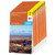 Orange cover OS Explorer Wainwright's Coast-to-Coast Walk map set of 10 maps showing OL27 Loch Lomond South at the front