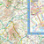 An extract of OS Tour Map of The Cotswolds & Gloucestershire with enlarged town view