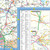 An extract of an enlarged town view from OS Tour Map of The Cotswolds & Gloucestershire