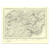 Authentic reproduction of Ordnance Survey map of Falmouth 1896-1904 with a yellow tint background