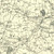 Close up of Authentic reproduction of Ordnance Survey map of Diss 1896-1904 with a yellow tint background