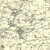 Close up of Authentic reproduction of Ordnance Survey map of Diss 1896-1904 with a yellow tint background