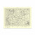 Authentic reproduction of Ordnance Survey map of Tewkesbury 1896-1904 with a yellow tint background